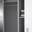 Forte Шафа 200 см Narago, біла, NRGS32511-120 - Home Club, зображення 10