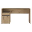 Forte Письмовий стіл 140x55 см із шухлядою та шафкою Modultrick, дуб Artisan/графіт, MDUB112-C827 - Home Club, зображення 2