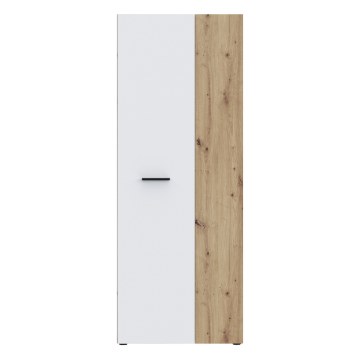 Forte Шафа 70 см Net306 Дуб Artisan/Білий, MS264-C830 - Home Club