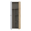 Forte Шафа 70 см Net306 Дуб Artisan/Білий, MS264-C830 - Home Club, зображення 3