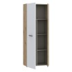 Forte Шафа 70 см Net306 Дуб Artisan/Білий, MS264-C830 - Home Club, зображення 5