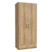 Forte Шафа 90 см із висувною шухлядою Econobox 2, дуб Mauvella, ECBS923-D108 - Home Club, зображення 3