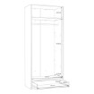 Forte Шафа 90 см із висувною шухлядою Econobox 2, дуб Mauvella, ECBS923-D108 - Home Club, зображення 6