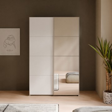 Forte Шафа 120 см Sophistispace, біла, SSQS62412-120 - Home Club