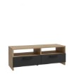 Forte Тв-тумба 100 см Helppo, дуб Artisan/чёрный, FINBNT12-M709 - Home Club, изображение 4