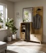 Forte Передпокій 132 см Jytana Дуб Маувелла/Чорний, JTND01L-M635 - Home Club