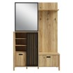 Forte Передпокій 132 см Jytana Дуб Маувелла/Чорний, JTND01L-M635 - Home Club, зображення 4