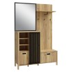 Forte Передпокій 132 см Jytana Дуб Маувелла/Чорний, JTND01L-M635 - Home Club, зображення 5