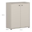 Forte Комода 75 см Archbox, пісочний, T2KK60-U60 - Home Club, зображення 6