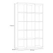 Forte Стелаж 110 см Net 106, білий, MXXR431-120 - Home Club, зображення 5