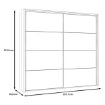 Forte Шкаф для одежды, RCQS92413B-C692 - Home Club, изображение 7