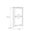 Forte Шафа 80 см Havanna, дуб зі старінням, HVNS411R-D67 - Home Club, зображення 4