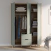 Forte Шафа 140 см з висувними ящиками Vankka, дуб Mauvella/шавлія, VNKS832-M801 - Home Club, зображення 3