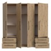 Forte Шафа 210 см із шухлядами, дуб Artisan, MKSS841-D78 - Home Club, зображення 3