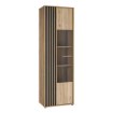 Forte Витрина 65 см Arank «Дуб Маувелла»/Черный, AXKV821L-M635 - Home Club, изображение 6