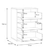 Forte Комод всередині шафи, TWTK23-A18 - Home Club, зображення 6