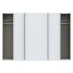 Forte Шкаф 300 см Sophistispace, белый, SSQS23411-120 - Home Club, изображение 4