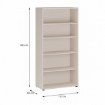 Forte Стелаж 75 см Archbox, пісочний, T2KR412-U60 - Home Club, зображення 6