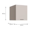 Forte Накладка 50 см Washcab, пісочно-бежевий, WCSM058-U71S - Home Club, зображення 6
