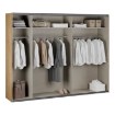 Forte Шкаф для одежды, JPNS12311-D108B - Home Club, изображение 7