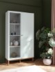 Forte Витрина 100 см Penkridge Secret Grey/Дуб благородный, PKDV722-M848 - Home Club, изображение 2