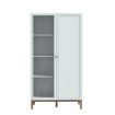 Forte Витрина 100 см Penkridge Secret Grey/Дуб благородный, PKDV722-M848 - Home Club, изображение 4