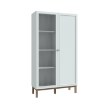 Forte Витрина 100 см Penkridge Secret Grey/Дуб благородный, PKDV722-M848 - Home Club, изображение 6