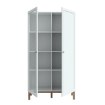 Forte Витрина 100 см Penkridge Secret Grey/Дуб благородный, PKDV722-M848 - Home Club, изображение 7