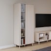 Forte Витрина Playly 85 см, песочного цвета, PYYV721EC-U60 - Home Club