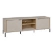 Forte Шафа 160 см Seravel Пісочний/Дуб Mauvella, SVLT131-Q112 - Home Club, зображення 4