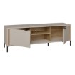 Forte Шафа 160 см Seravel Пісочний/Дуб Mauvella, SVLT131-Q112 - Home Club, зображення 5