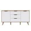 Forte Комод 150 см Vankka «Дубовая доска» / Белый, VNKK231-L25 - Home Club, изображение 4