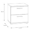 Forte Комода 50 см Skive, дуб античний/Touchwood, SKVK011-P74 - Home Club, зображення 6