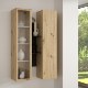 Forte Навісна вітрина 85 см Breathtaker Дуб Artisan/Дуб Cabezone, BTHVH331-M703 - Home Club