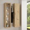 Forte Навесная витрина 85 см Breathtaker, дуб Artisan/дуб Cabezone, BTHVH331-M703 - Home Club, изображение 2