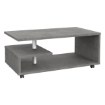 Forte Мобільний журнальний столик 105x60 см Bailey, бетон, BL1T01-U41 - Home Club, зображення 3