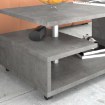 Forte Мобільний журнальний столик 105x60 см Bailey, бетон, BL1T01-U41 - Home Club, зображення 6