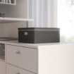 Forte Білий письмовий стіл із комодом 140x70 см, T2KB231L-C734 - Home Club, зображення 6