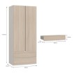 Forte Шкаф для одежды, PNPS922-Q170 - Home Club, изображение 12