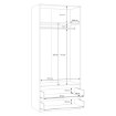 Forte Шкаф для одежды, PNPS922-Q170 - Home Club, изображение 13