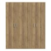 Forte Шкаф 180 см Econobox 2, дуб Mauvella, ECBS945-D108 - Home Club, изображение 2