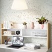 Forte Надставка для стола 140 см Modultrick, белый/дуб Artisan, MDUN122-M957 - Home Club