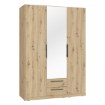 Forte Шафа з дзеркалом і шухлядами 150 см Cadixo Дуб Artisan, CDXS83S-D78 - Home Club, зображення 4