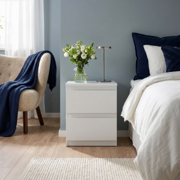 Forte Комод 42 см Edmore, білий, EMOK011-120 - Home Club