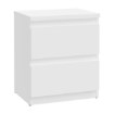 Forte Комод 42 см Edmore, білий, EMOK011-120 - Home Club, зображення 4