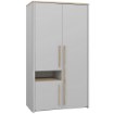 Forte Шафа 110 см Surfinio Сірий/Дуб Катанія, SFNS721R-M378 - Home Club, зображення 2