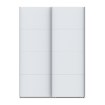 Forte Шкаф с раздвижными дверцами 150 см Sophistispace, белый, SSQS72411-120 - Home Club, изображение 2