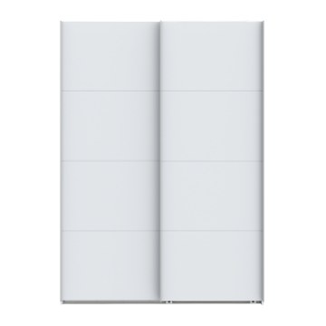 Forte Шкаф с раздвижными дверцами 150 см Sophistispace, белый, SSQS72411-120 - Home Club