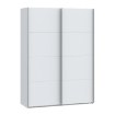 Forte Шкаф с раздвижными дверцами 150 см Sophistispace, белый, SSQS72411-120 - Home Club, изображение 4