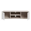 Forte Тв-тумба 140 см Quadro, дуб песочный/белый, QDRT13-P79F - Home Club, изображение 3